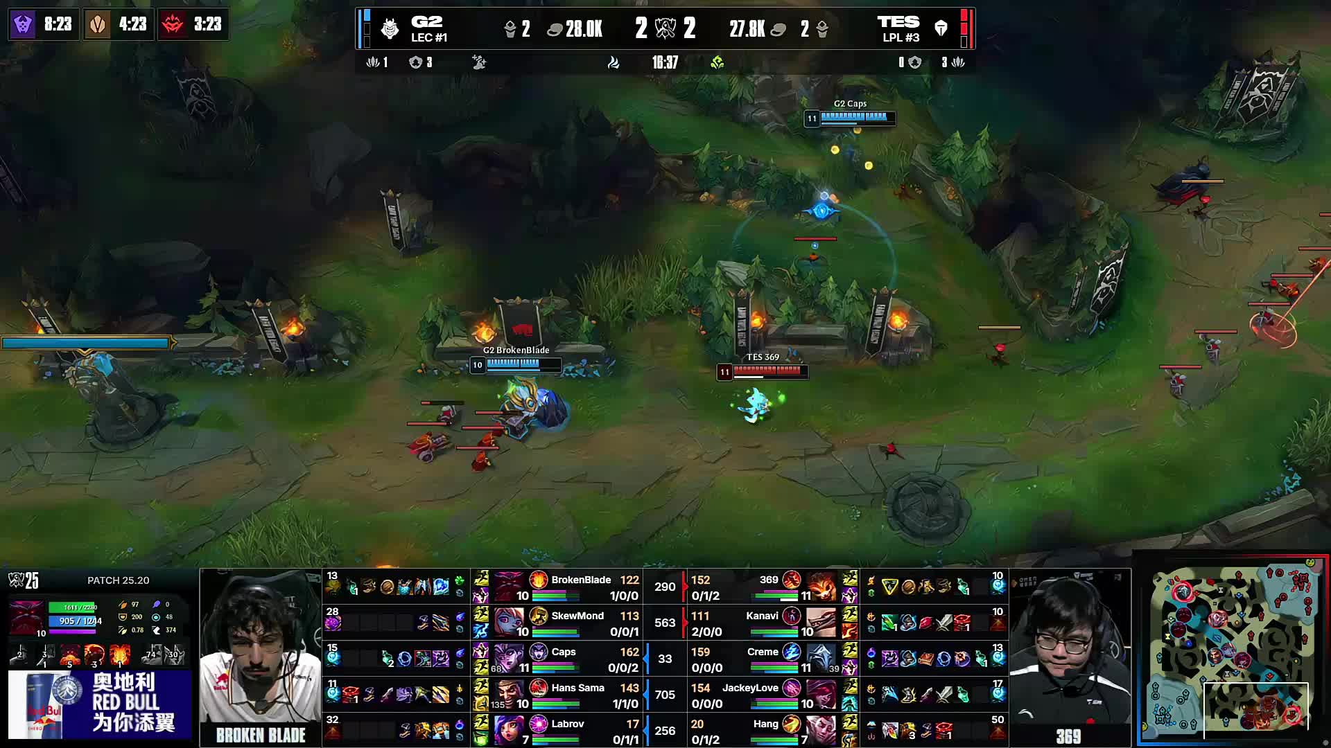 2022LPL夏季季后赛今日首发阵容：16：40 TES vs EDG(BO5)，Wayward回归